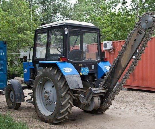 Траншеекопатель в аренду в Елабуге и  Республике Татарстан